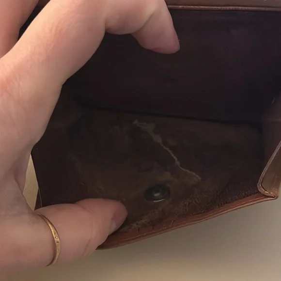 Vintage Celine C Macadam Horse Carriage Bifold Wallet Brown Canvas - Picture 4 of 7